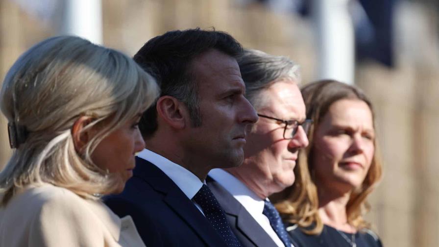 Macron, ante el Parlamento británico: Los europeos nunca abandonarán a Ucrania Macron, ante el Parlamento británico: Los europeos nunca abandonarán a Ucrania