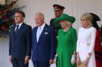 Macron es recibido por los príncipes de Gales al iniciar su visita de Estado Macron es recibido por los príncipes de Gales al iniciar su visita de Estado
