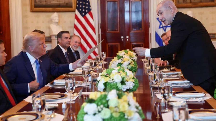 Trump y Netanyahu exploran la tregua en Gaza e insisten en el desplazamiento de palestinos Trump y Netanyahu exploran la tregua en Gaza e insisten en el desplazamiento de palestinos