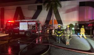 Paneles el&eacute;ctricos causaron conato de incendio en Plaza Duarte