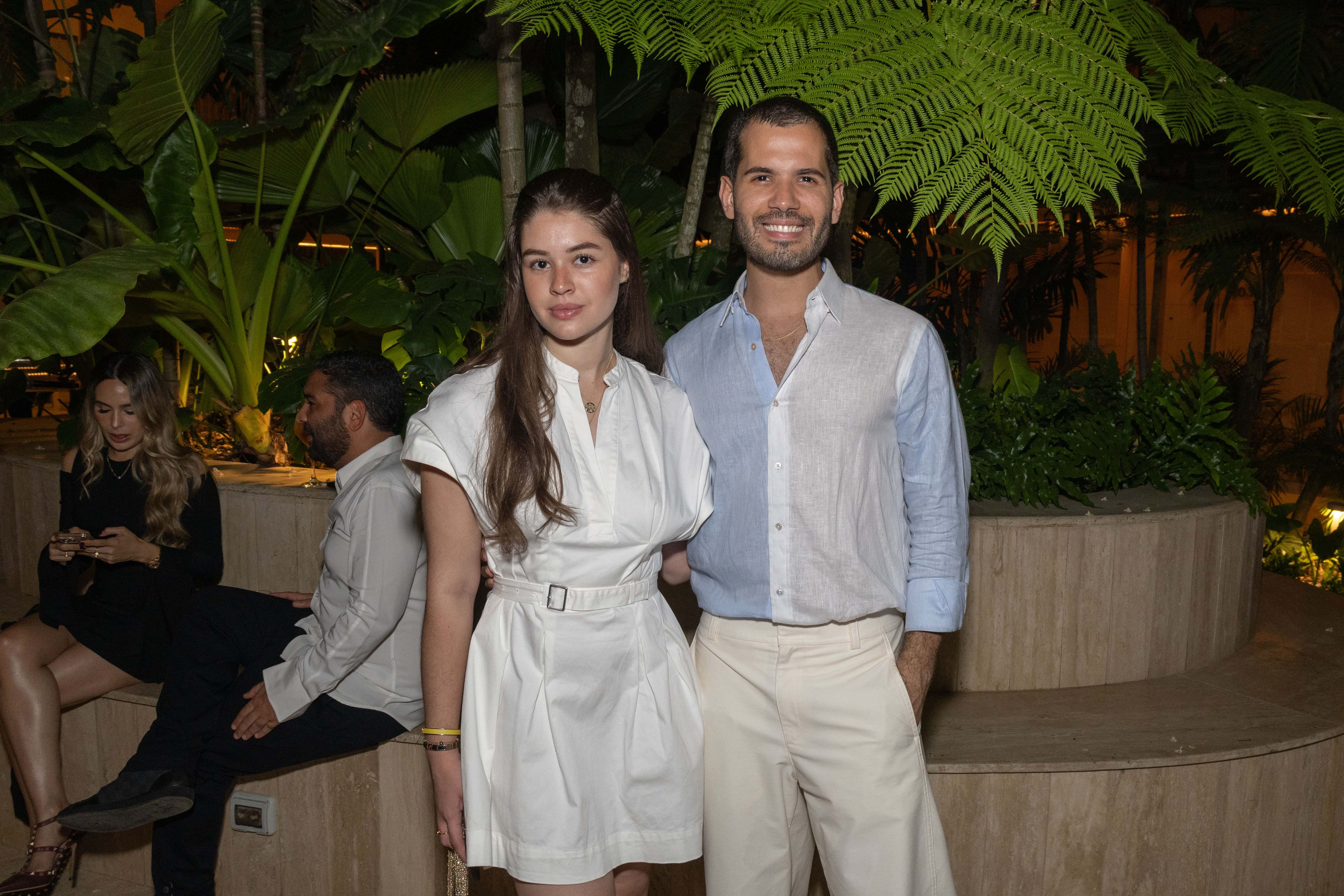 Miguel Alejando e Isabella Conde. 