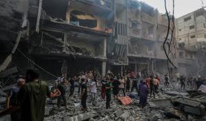 Ocho muertos en un ataque israelí contra un campamento de refugiados en el norte de Gaza