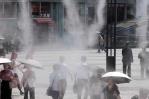 El calor mantiene en alerta a Japón y dejó 10,000 hospitalizados la semana pasada