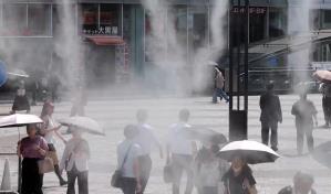El calor mantiene en alerta a Japón y dejó 10,000 hospitalizados la semana pasada