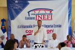 INEFI anuncia construcción de moderno polideportivo techado en el sector Los Mina