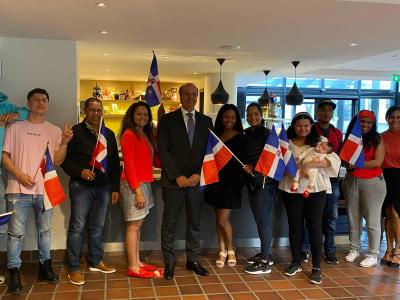 Dominicanos en Islandia: RD se hace sentir en Islandia