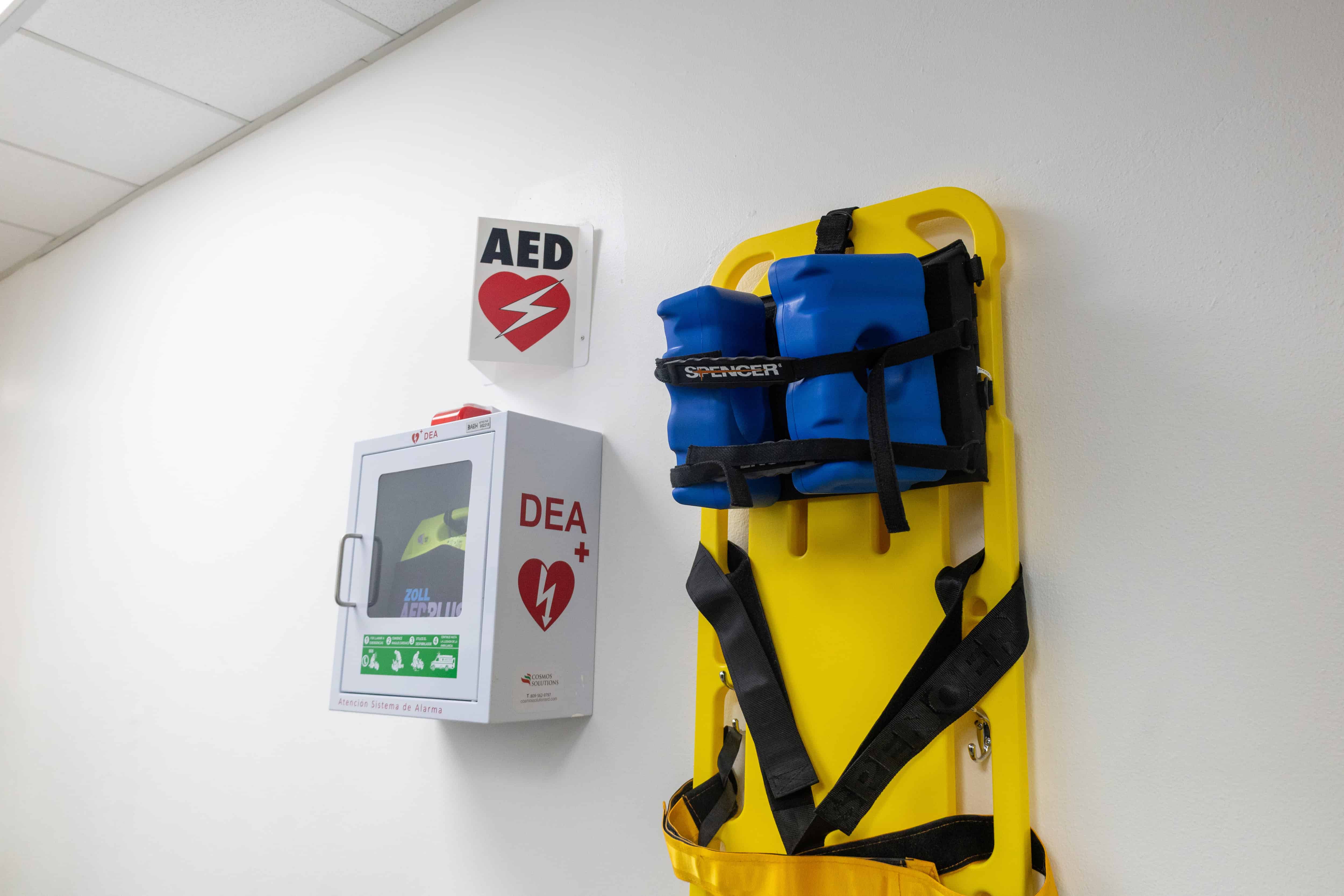 La entidad tiene sus propios equipos para cualquier emergencia de su personal. 