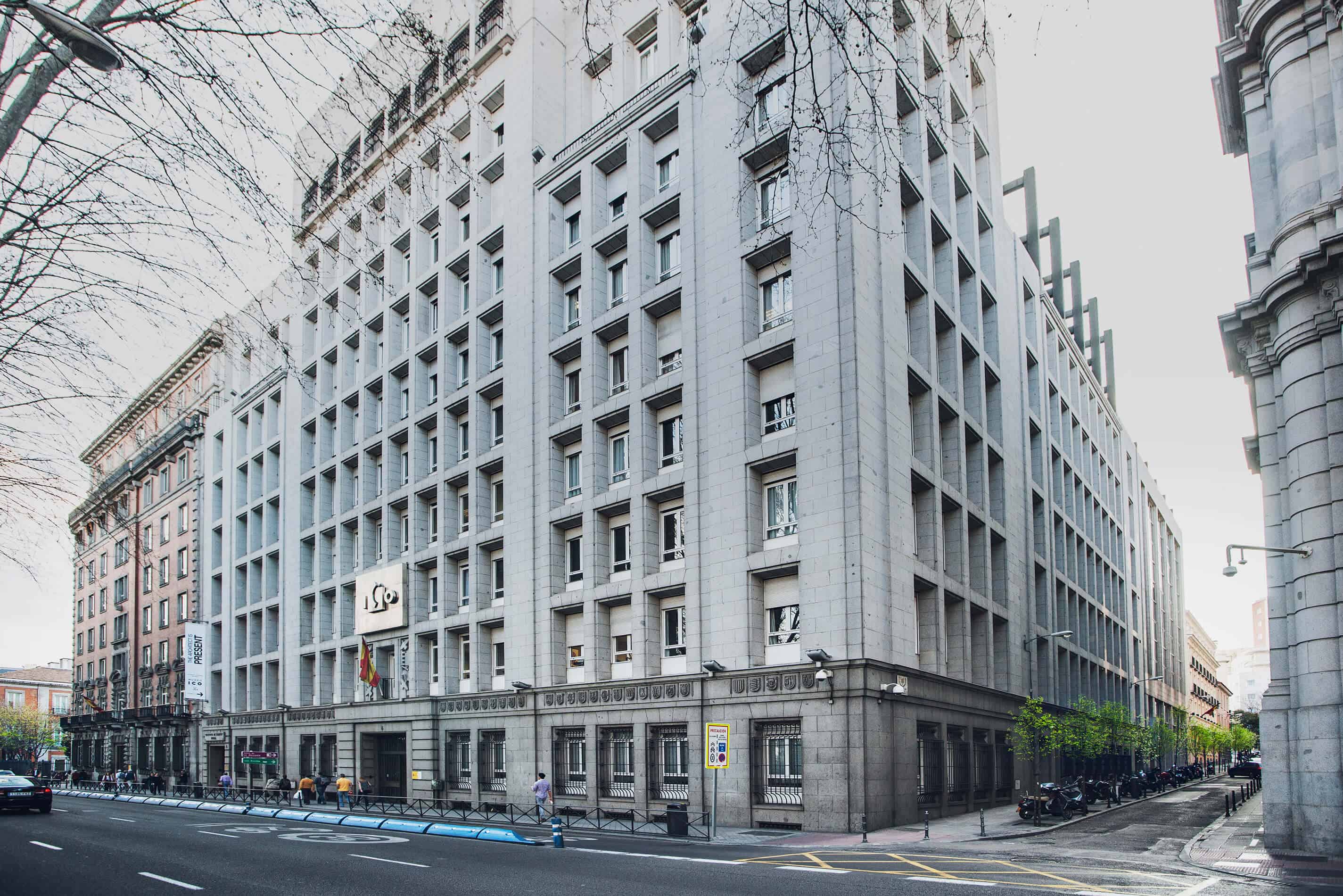Fachada del Instituto de Crédito Oficial de España (ICO).