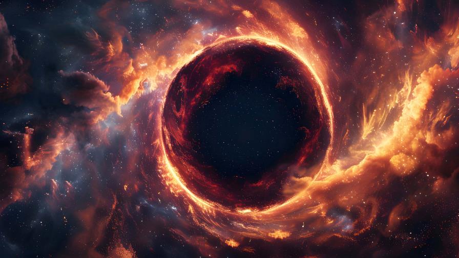 Revelan por qué el anillo del agujero negro de la galaxia M87 no es perfectamente circular Revelan por qué el anillo del agujero negro de la galaxia M87 no es perfectamente circular