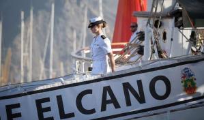 Princesa Leonor finalizará a su etapa en el buque escuela de la Armada española el domingo