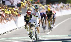 Pogacar gana en Muro de Bretaña y recupera el maillot amarillo del Tour de Francia