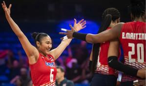 Las Reinas del Caribe derrotan en tres sets a Tailandia en la Volleyball Nations League Las Reinas del Caribe derrotan en tres sets a Tailandia en la Volleyball Nations League