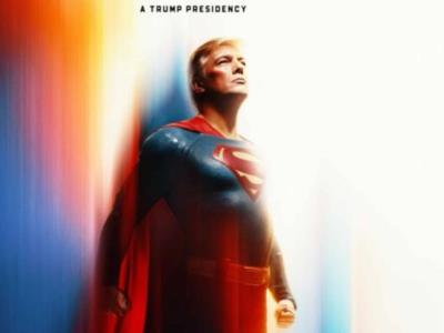 Casa Blanca comparte imagen de Trump como Superman