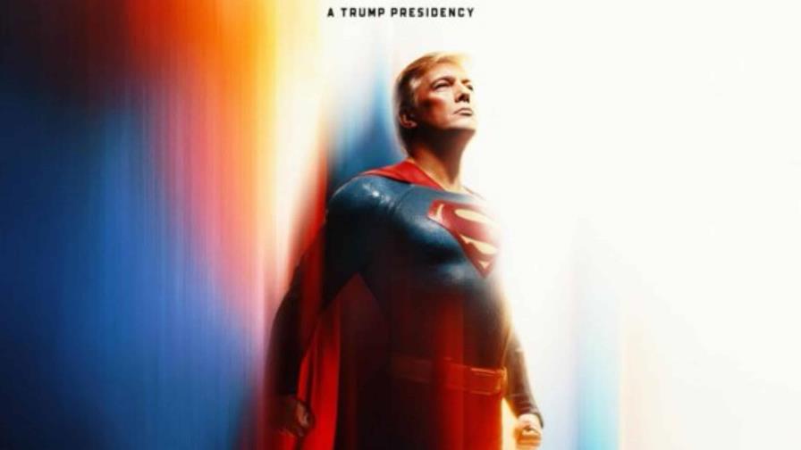 Superman Trump, la Casa Blanca comparte imagen del presidente vestido del popular superhéroe Superman Trump, la Casa Blanca comparte imagen del presidente vestido del popular superhéroe
