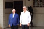 Luis Abinader se reúne con el expresidente Hipólito Mejía para tratar sobre crisis en Haití