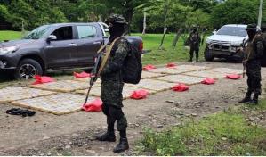 El Ejército de Nicaragua incauta 600 kilos de cocaína y mata a un sospechoso