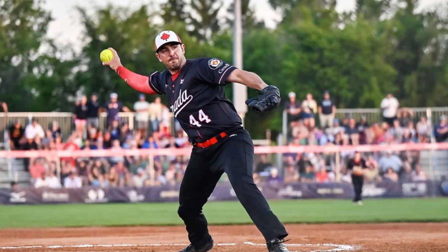 Canadá vence a República Dominicana en Mundial de softbol masculino