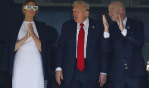 Trump preside la final del Mundial de Clubes junto a Infantino