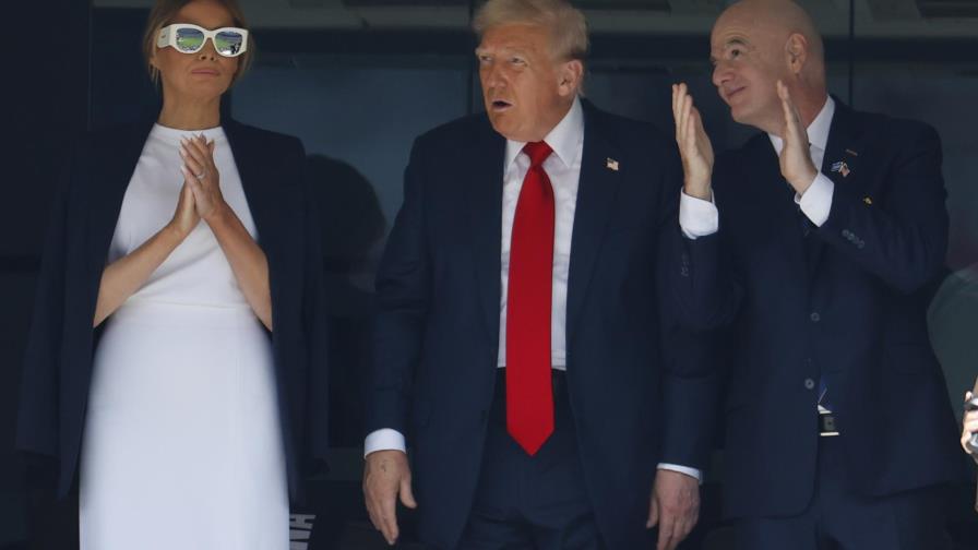 Trump preside la final del Mundial de Clubes junto a Infantino Trump preside la final del Mundial de Clubes junto a Infantino