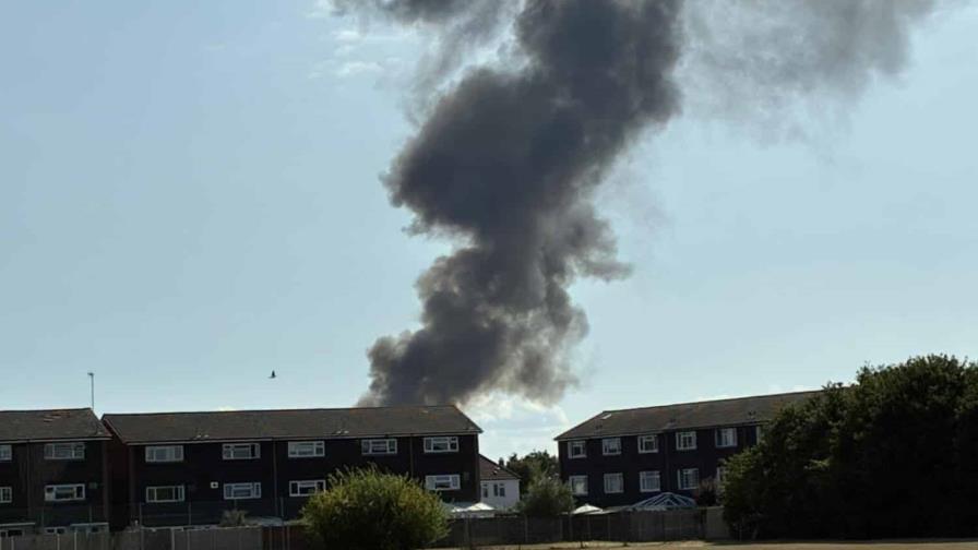 Una avioneta se estrella en el aeropuerto inglés de Southend este domingo