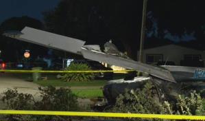 Cuatro personas hospitalizadas tras estrellarse su avioneta en vecindario de Florida