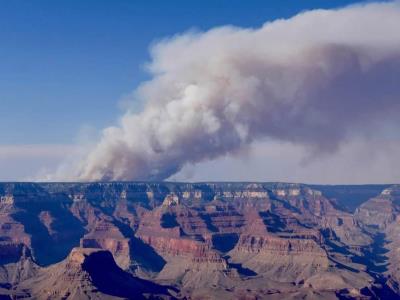 Un incendio destruye un sitio histórico del Gran Cañón
