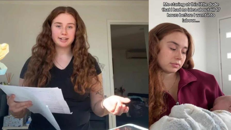 En solo 17 horas una joven pasó de no saber que estaba embarazada a convertirse en mamá