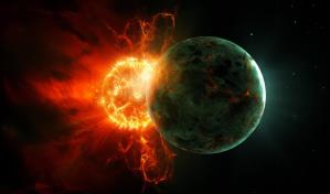 Demuestran que la materia de una estrella en formación puede emitir rayos gamma