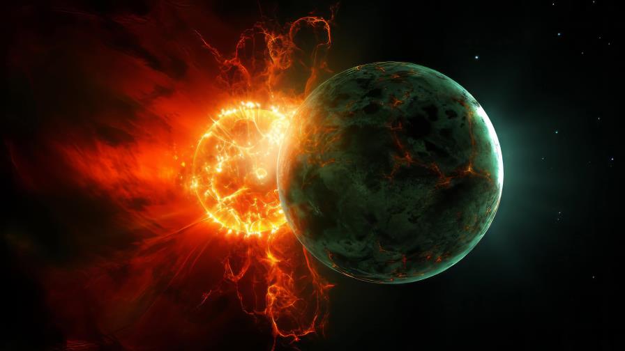 Demuestran que la materia de una estrella en formación puede emitir rayos gamma Demuestran que la materia de una estrella en formación puede emitir rayos gamma