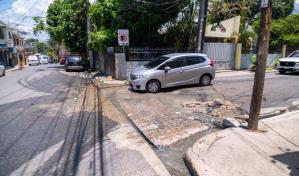 Vecinos del sector Loyola exigen el arreglo de sus calles ante el deterioro y la inseguridad vial