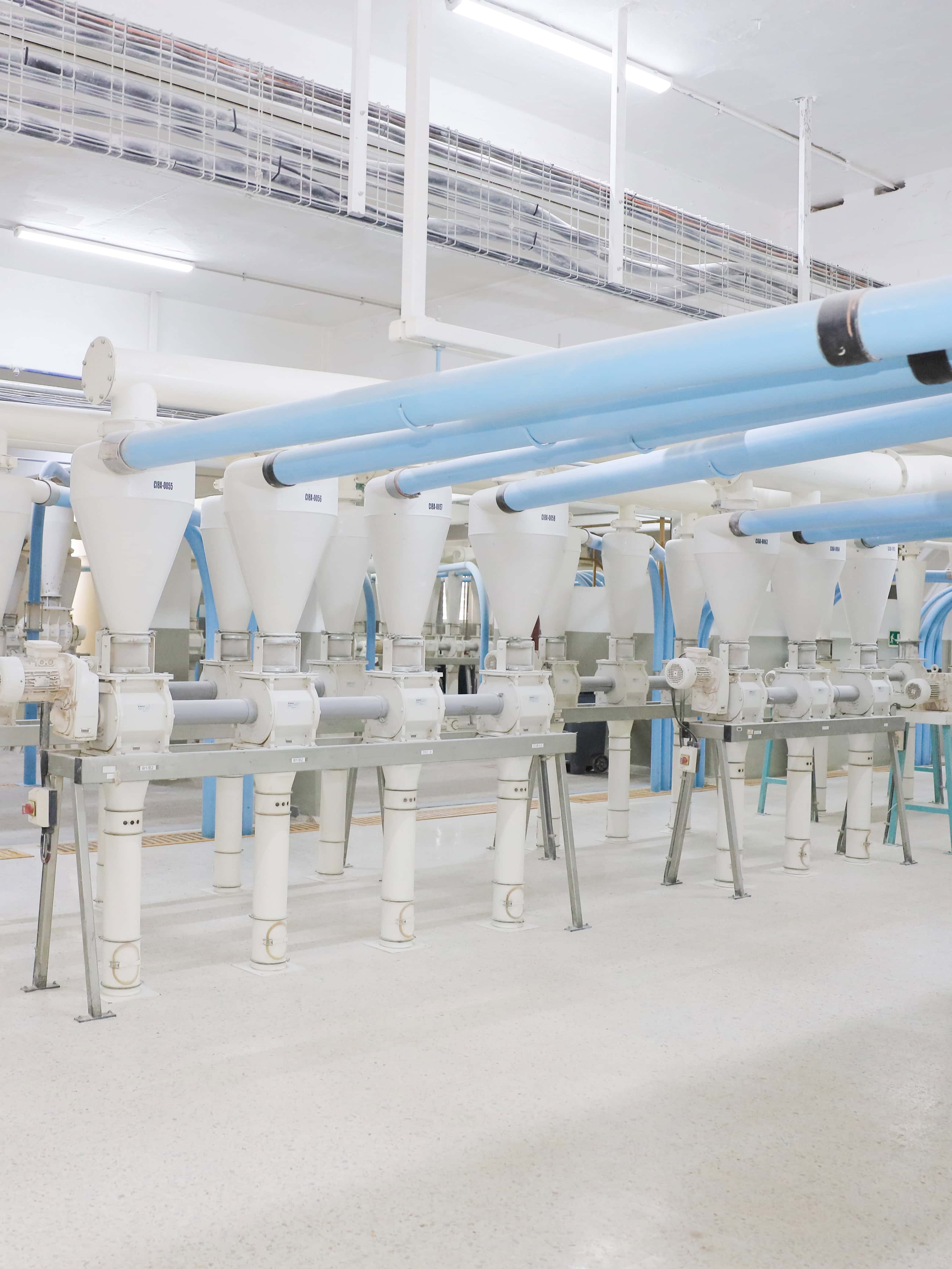 Molinos del Ozama si avvale di macchinari moderni nel processo produttivo.