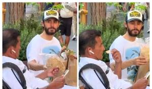 Jared Leto pasa desapercibido en Barcelona y comparte su comida con un desconocido Jared Leto pasa desapercibido en Barcelona y comparte su comida con un desconocido