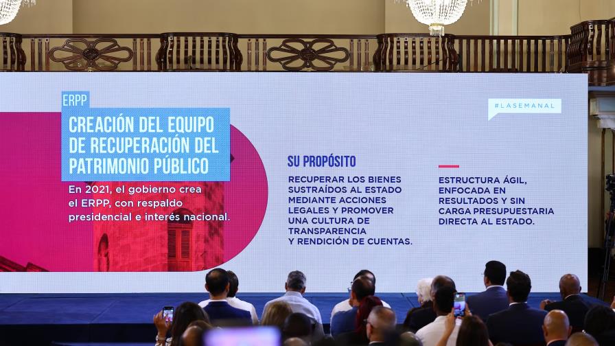 Gobierno ha recuperado RD$6,500 millones de actos de corrupción, anuncia Abinader