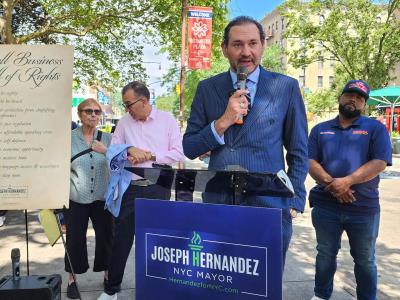Candidato latino por alcaldía de Nueva York asegura frenará comunismo