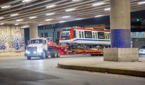 Llegan dos nuevos trenes al Metro de Santo Domingo para ampliar su capacidad