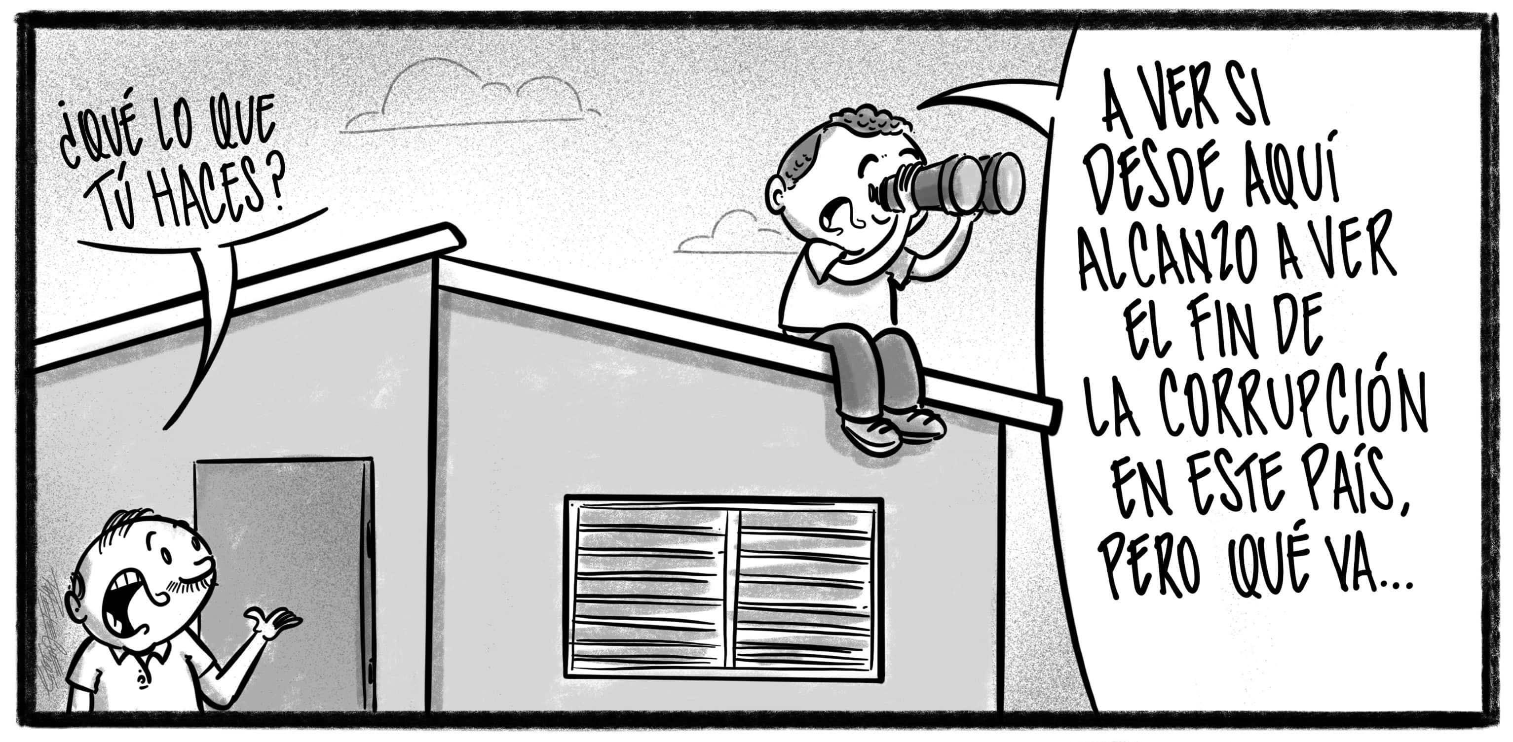 Caricatura de Noticiero Poteleche 16 julio 2025