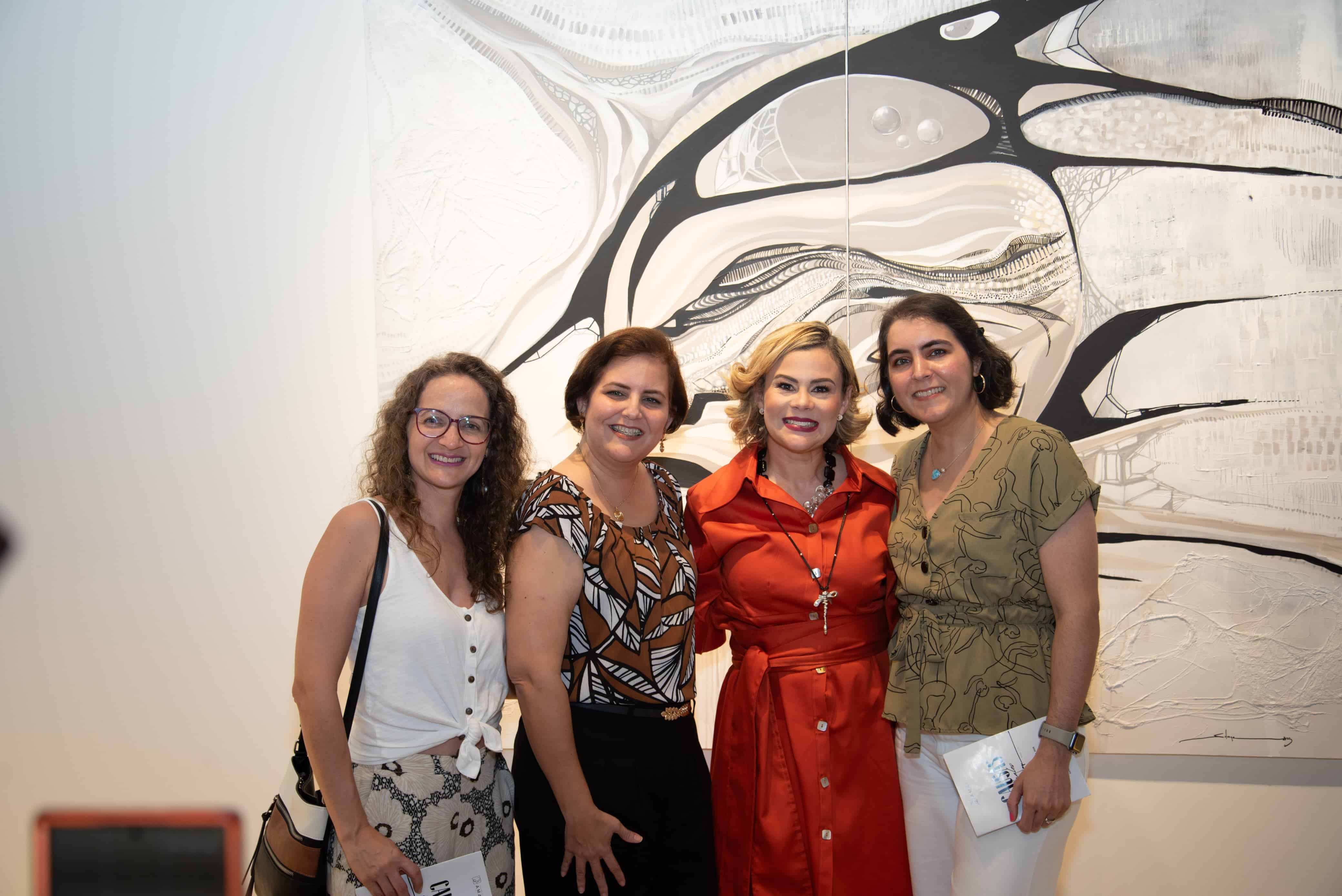 Shantall García, Farah Figueroa, Solange Rodríguez y Natalia Figueroa.