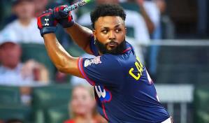 Caminero va por el récord de HR entre dominicanos en su primer año completo