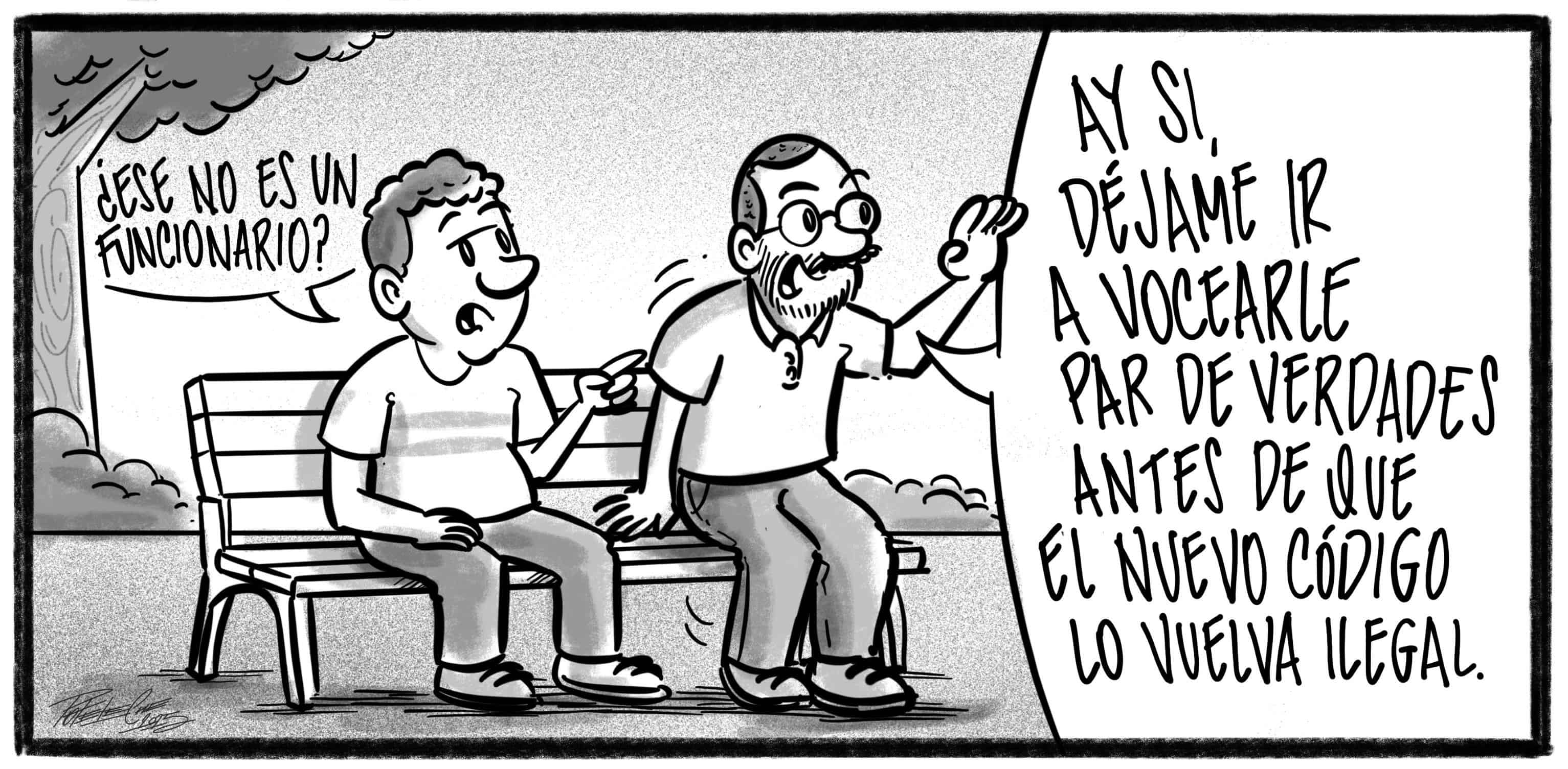 Caricatura de Noticiero Poteleche 18 julio 2025
