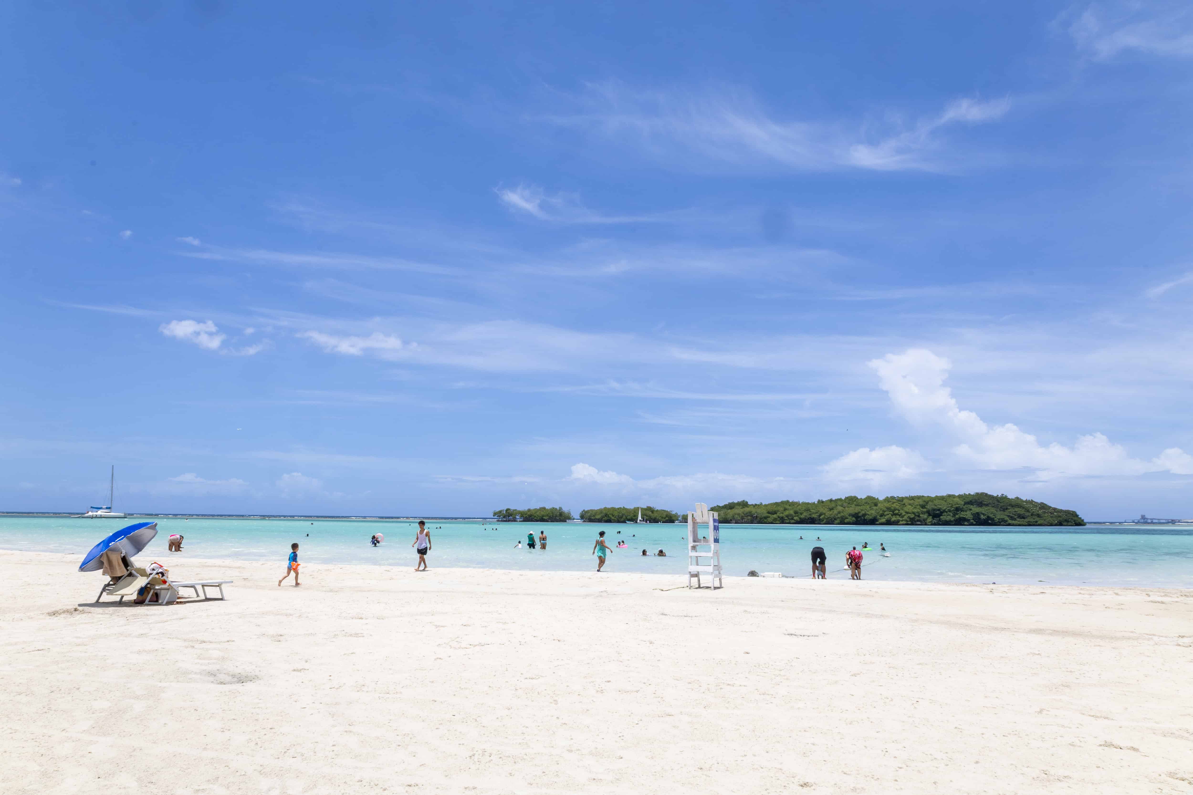 Boca Chica es la playa más popular del país.