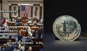 Cámara de Representantes de EE. UU. aprueba ley para regular las criptomonedas