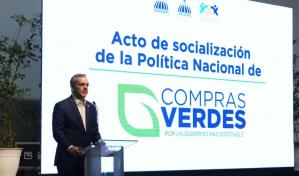 Se han adjudicado RD$1,506 millones en compras públicas verdes Se han adjudicado RD$1,506 millones en compras públicas verdes