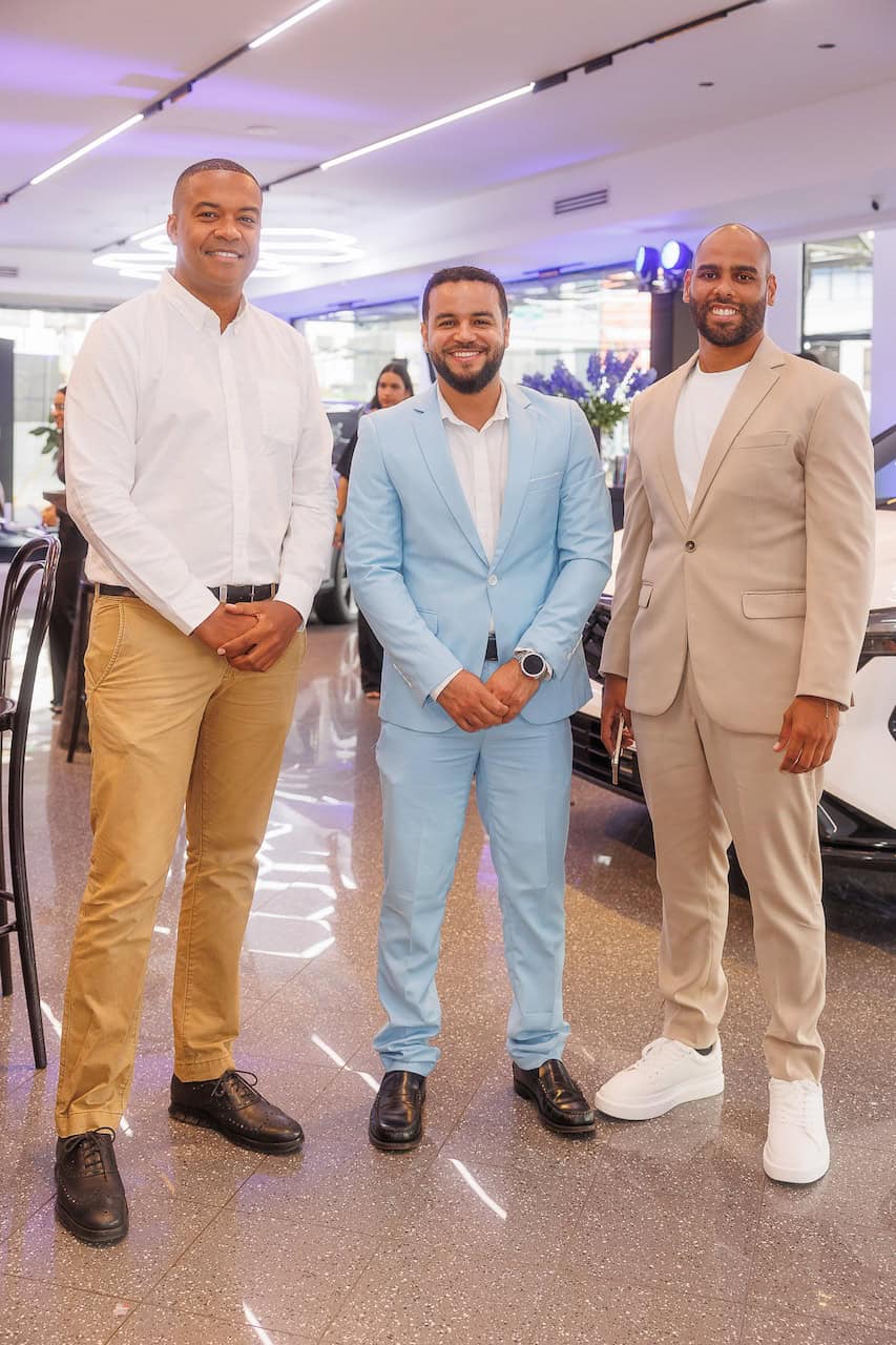 Carlos Torres, José Castillo y Juan Carrasco.