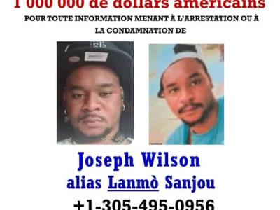 Alerta FBI: Buscan a Joseph Wilson, líder de banda haitiana Mawozo