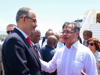 Gustavo Petro visita Haití para dialogar sobre seguridad