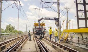 Opret dice que trabajos en línea 1 del metro avanzan bien y aprovecha para reconfigurar torniquetes