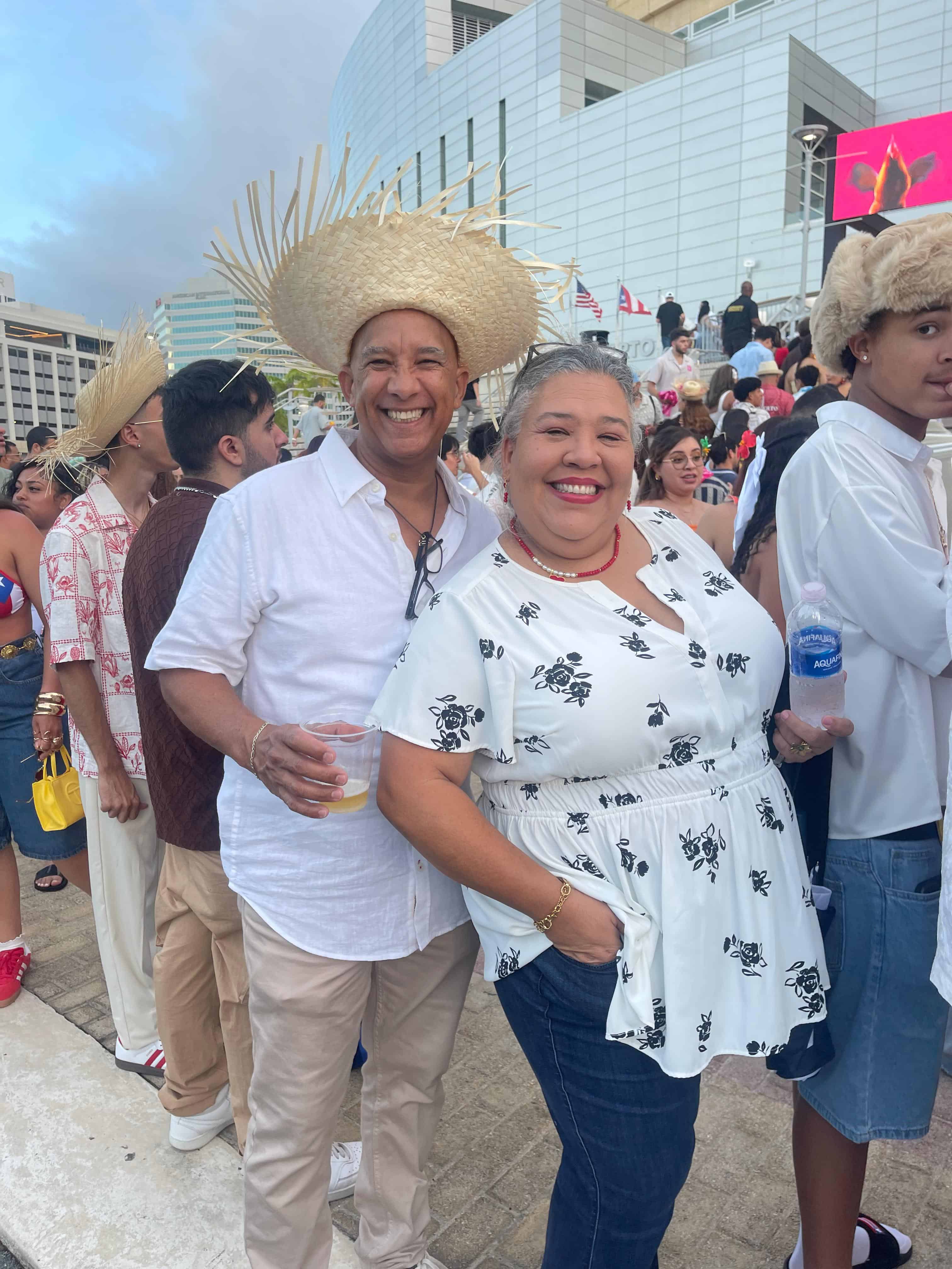 Una pareja de boricua 