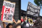 Protesta en Ciudad de México contra gentrificación por el Mundial de fútbol