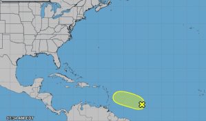 Vigilan sistema en el Atlántico con 20 % de probabilidad de convertirse en ciclón