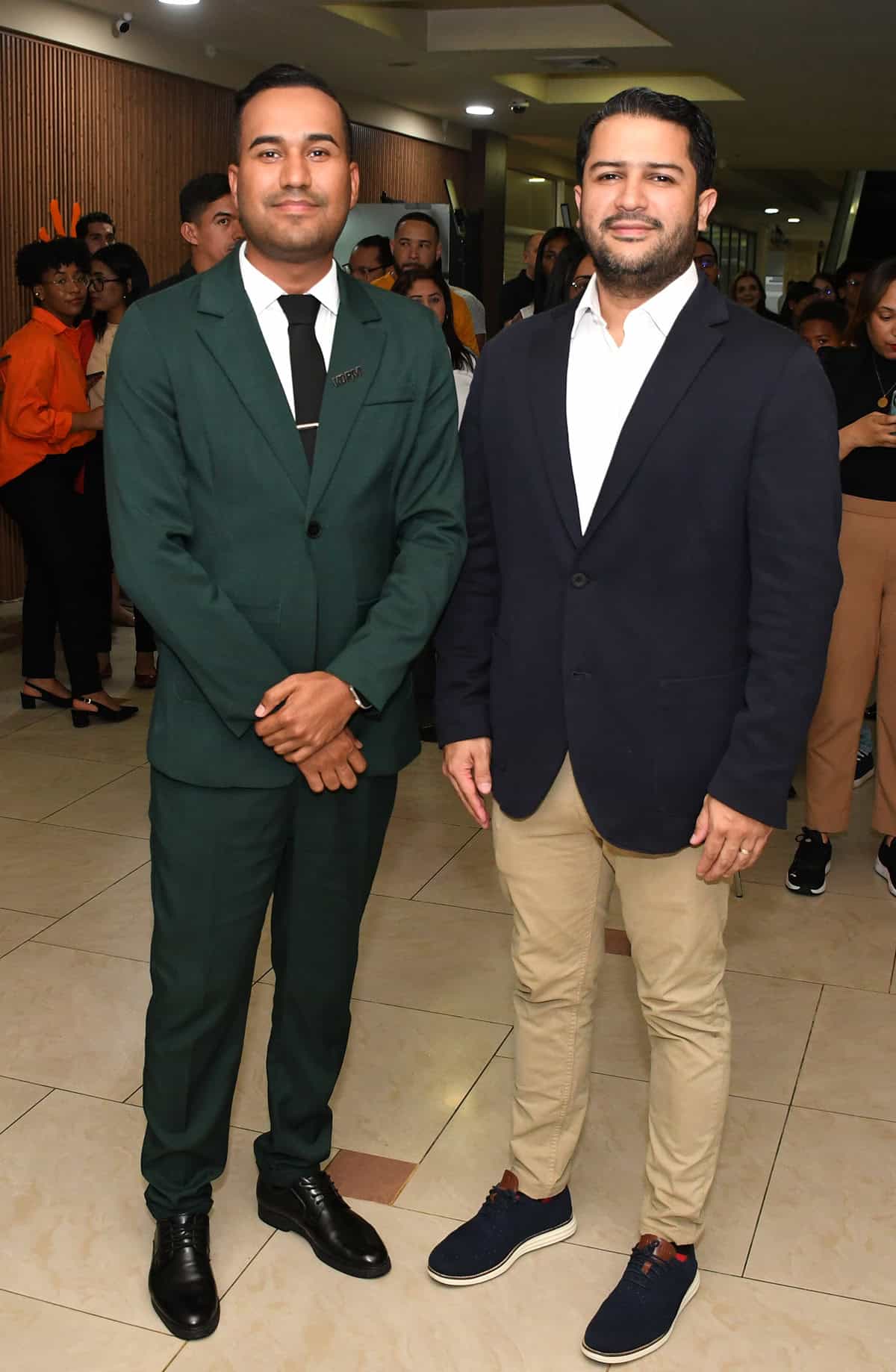 José Chacón y Peter Benítez.
